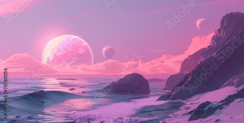 space planets wallpaper