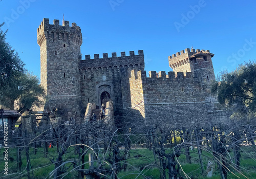 Castello di Amorosa in Calistoga, California photo