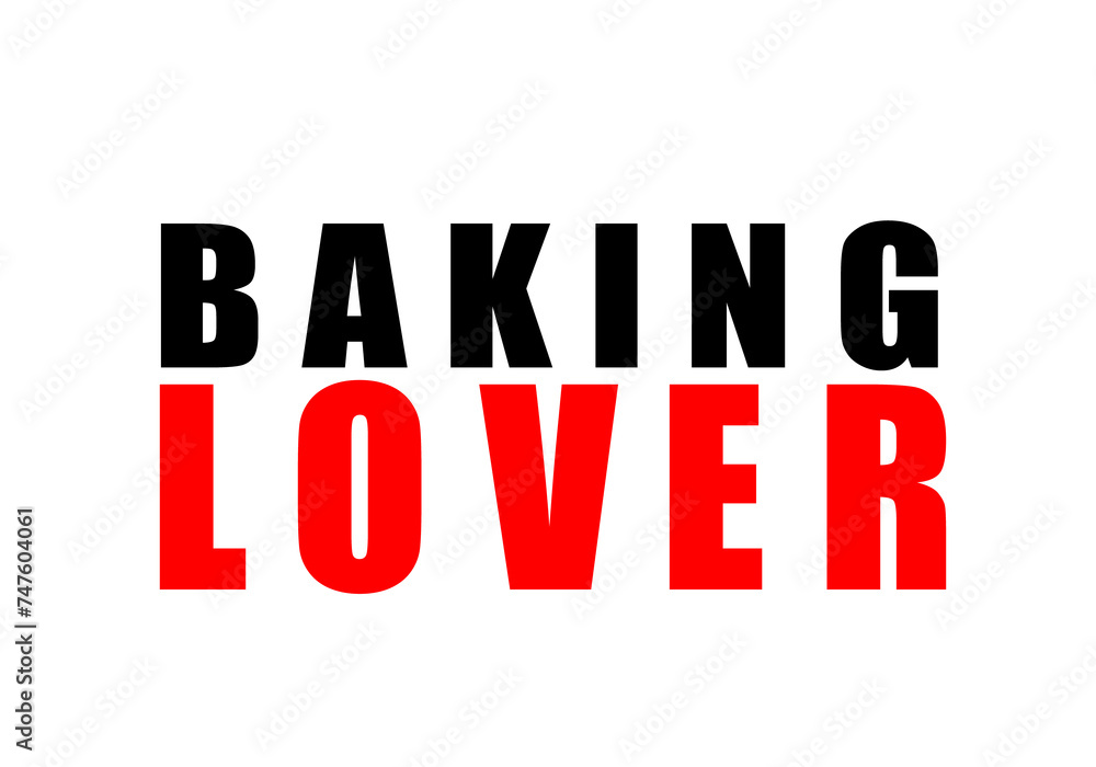 Baking lover png