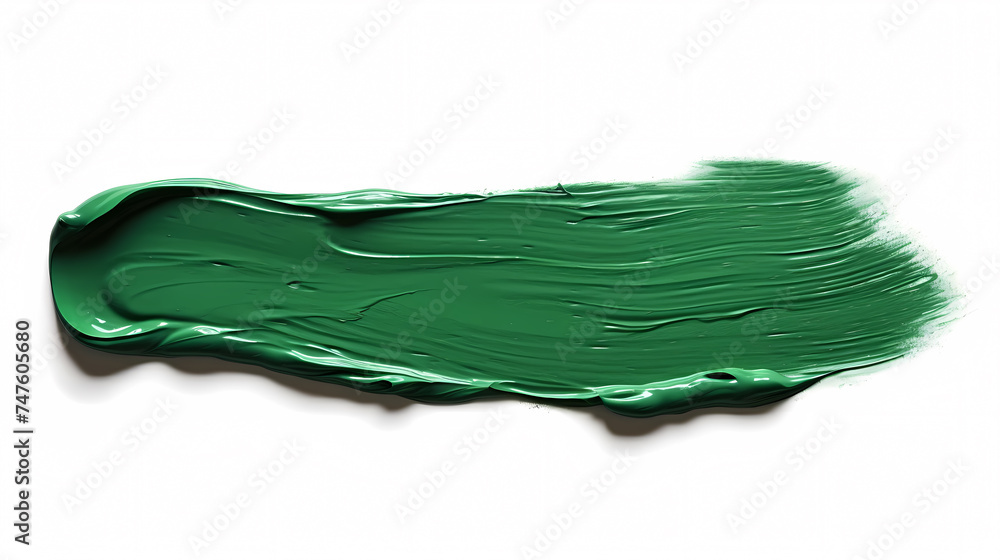 Fototapeta premium Beautiful cream or cream stripes isolated on white background