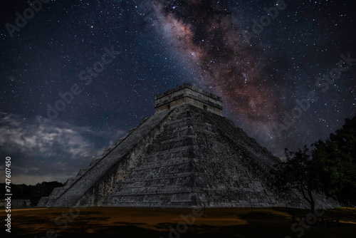 Принти на полотні Templo de Kukulcán o El Castillo, Chichén Itzá