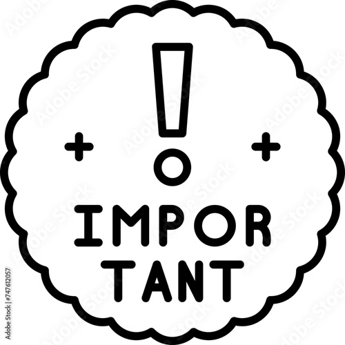 Εκτύπωση καμβά Important Icon