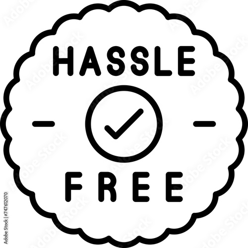 Hassle Free Icon
