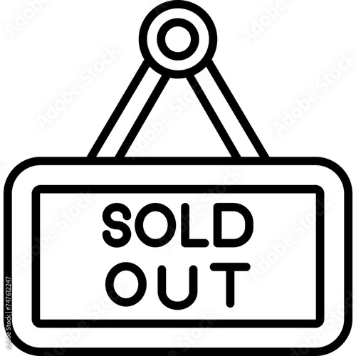 Out Of Stock Icon