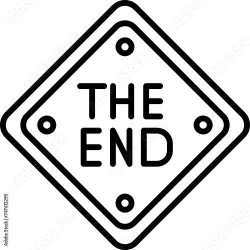 The End Icon
