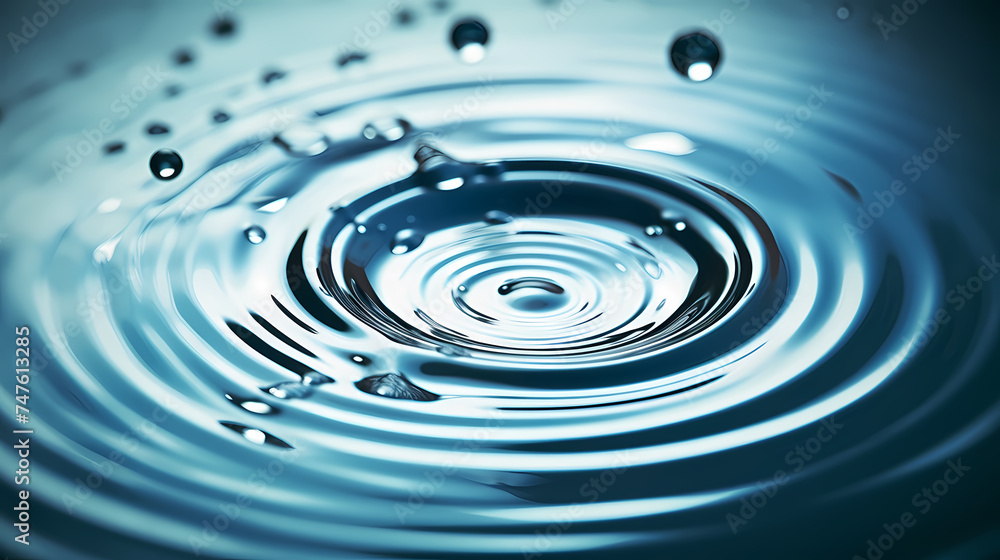 Round splash of water isolated on white background Round splash of water isolated on white background