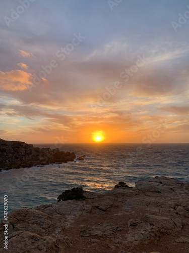 sunset over the sea © Lucia