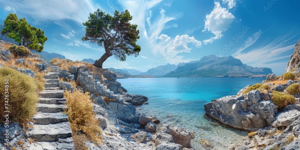 landscapes nature of Greece