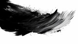 Black paint splash, suitable for art, design and creative projects