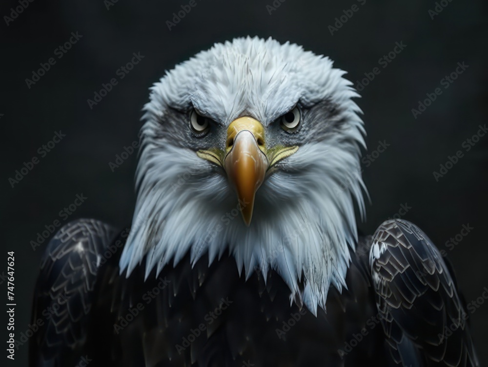 Close-up picture of an American Bald Eagle Close-up picture of an American Bald Eagle