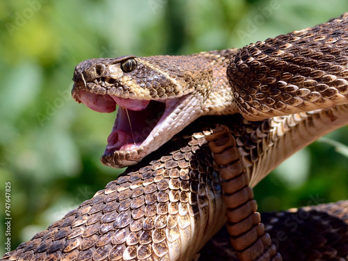 Canvas-taulu close up of a snake