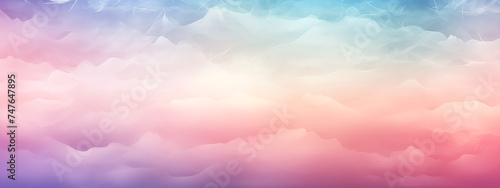 Vibrant Abstract Sky: Textured Waves and Pastel Gradient