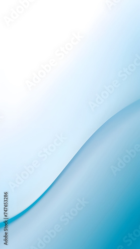 abstract blue background with curved lines and copy space for your text