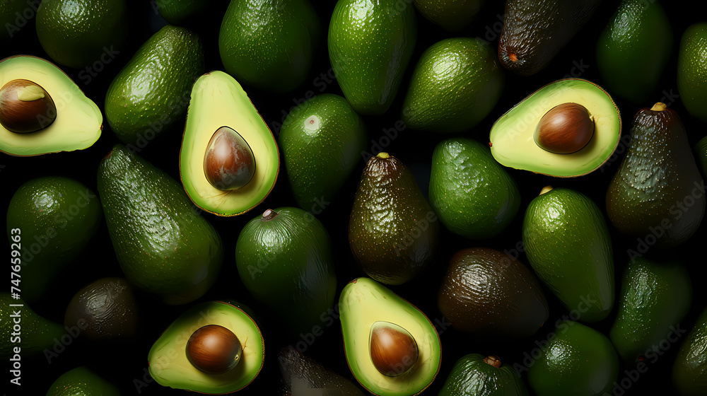 Fresh avocado on background Fresh avocado on background