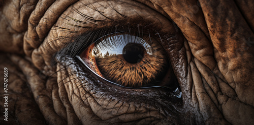 Nahaufnahme Auge Elefant © GreenOptix