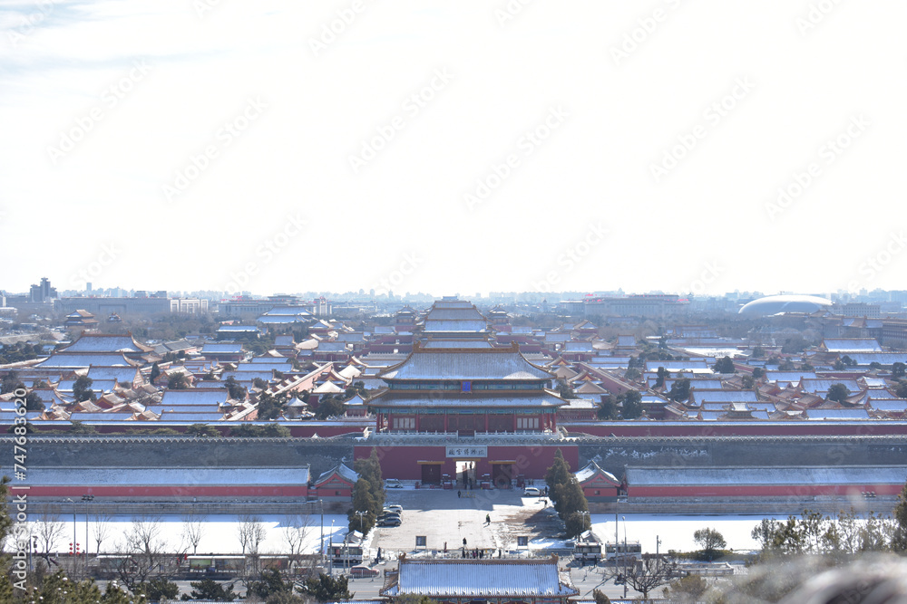 The Forbidden City, Winter 2022, Beijing China