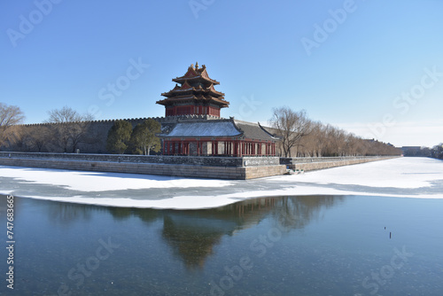 Wallpaper Mural The Forbidden City, Winter 2022, Beijing China Torontodigital.ca