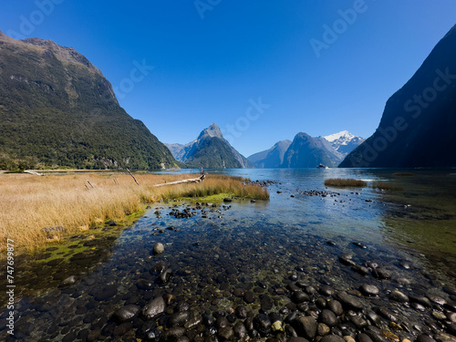 Milford Sound, Fiordland National Park, Fiordland, New Zealand