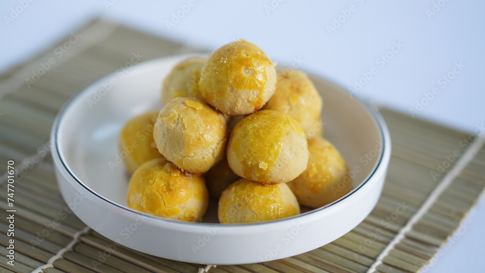 A Pile of Nastar or Ananas Taartjes or Pineapple Tart Usually Served During Hari Raya A Pile of Nastar or Ananas Taartjes or Pineapple Tart Usually Served During Hari Raya