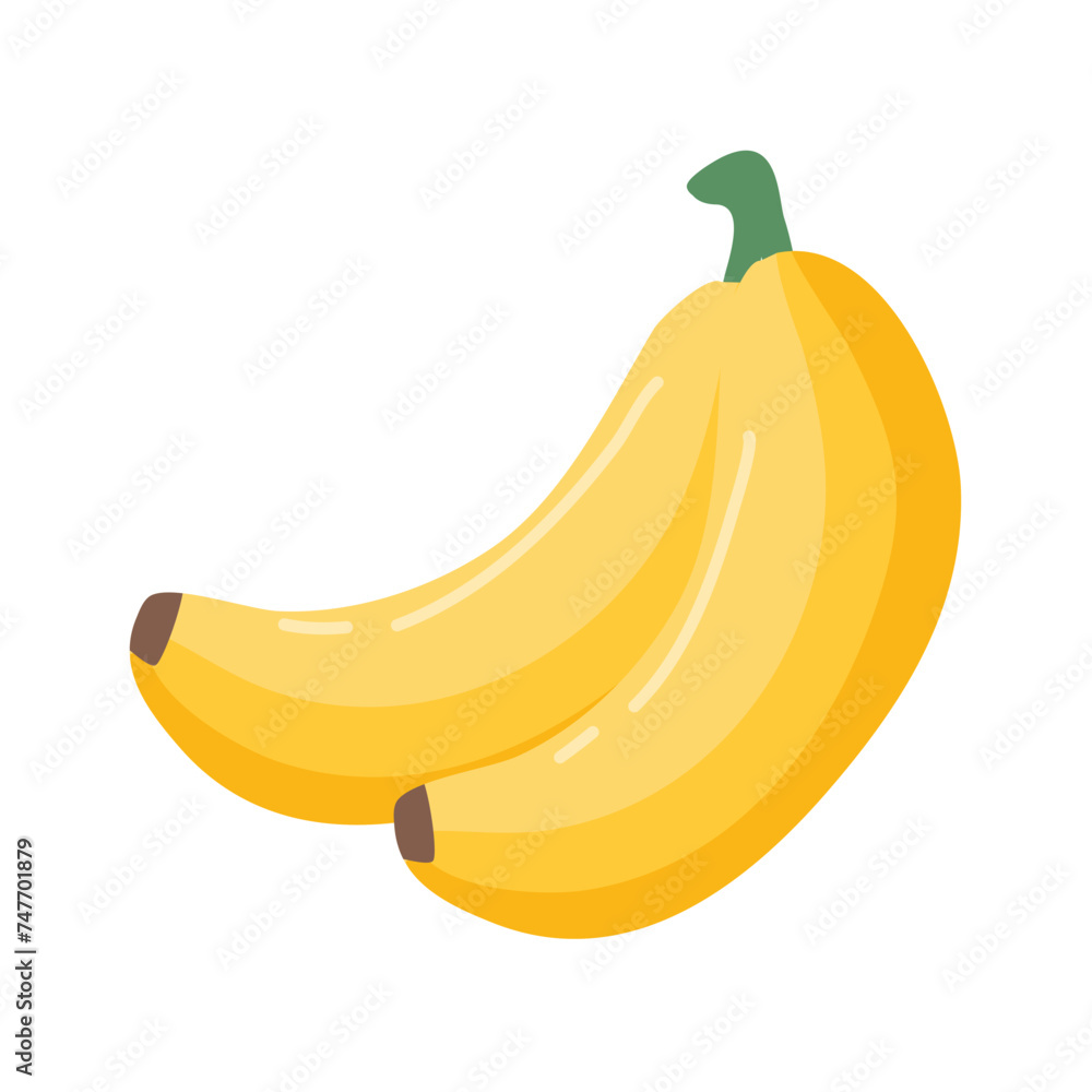 Ripe yellow Bananas fruit Illustration Ripe yellow Bananas fruit Illustration