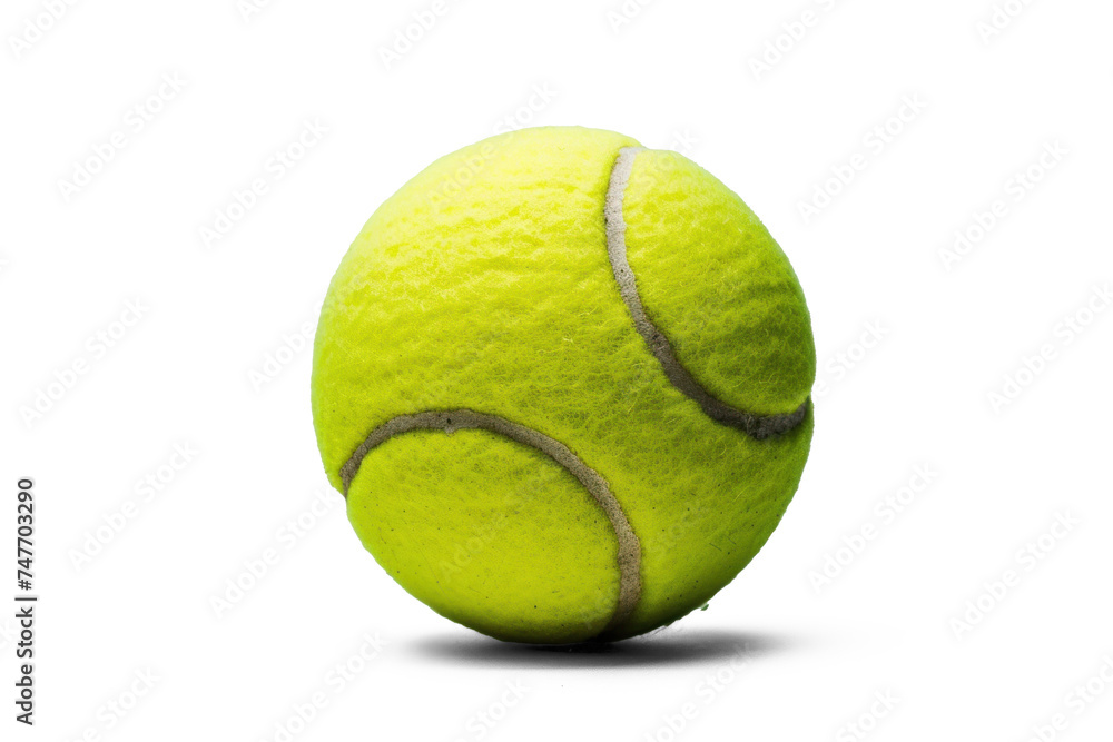Tennis ball on transparency background PNG
