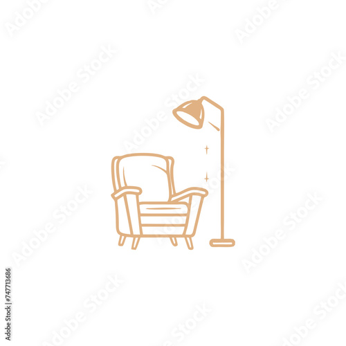 sofa furniture logo design inspiration for minimalist home sofa designs

