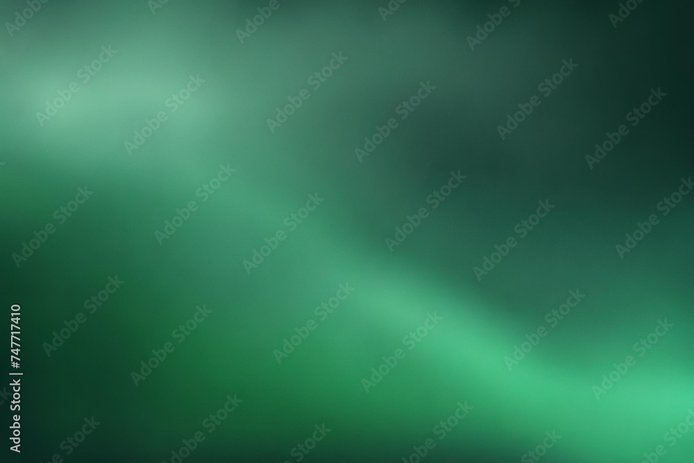 Fototapeta premium Abstract gradient smooth Blurred Smoke Dark Green background image