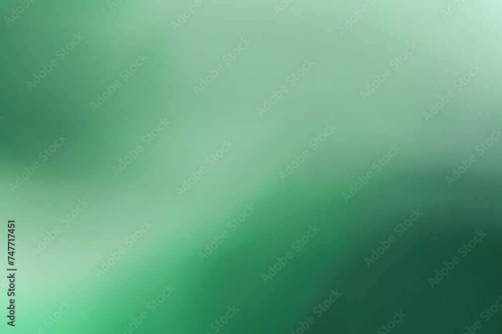 Fototapeta premium Abstract gradient smooth Blurred Smoke Dark Green background image