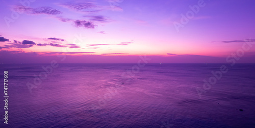 Landscape Sunset sky,Nature beautiful Light Sunset or sunrise over sea