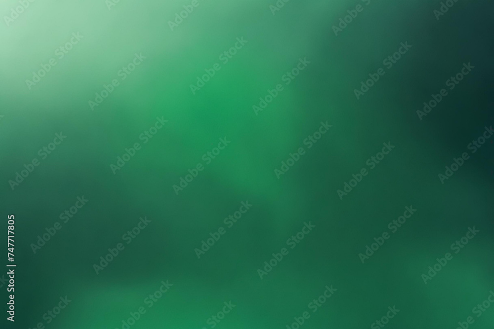 Fototapeta premium Abstract gradient smooth Blurred Smoke Dark Green background image