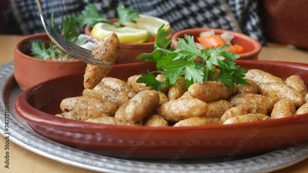 closeup of Turkey Meatballs on a plate closeup of Turkey Meatballs on a plate