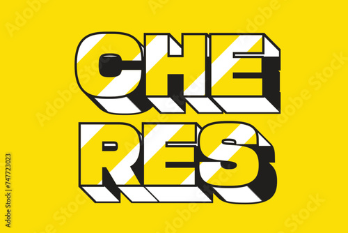 Line Pattern Text Effect