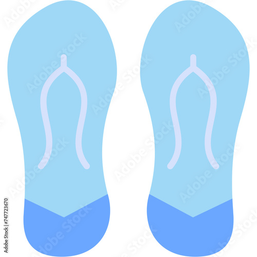 flips flop vector icon design for web and business
