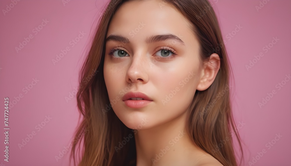 Beautiful Woman with Perfect Skin Beautiful Woman with Perfect Skin