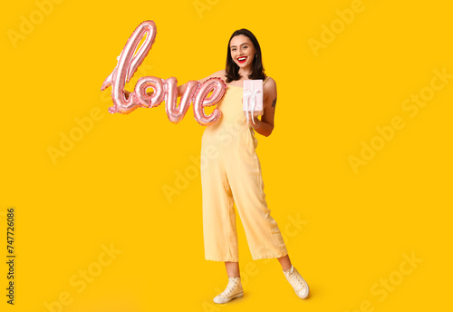 Beautiful young happy woman...