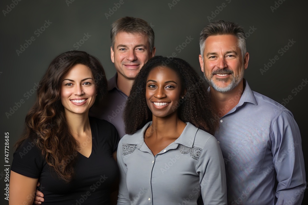 A group of officer taking picture together at the office
A group of officer taking picture together at the office