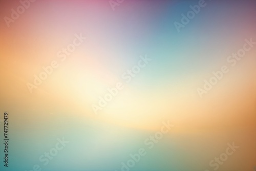 Colorful sunshine glare pastel colors background.