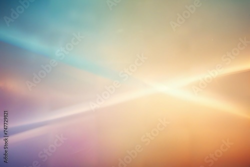 Colorful sunshine glare pastel colors background.