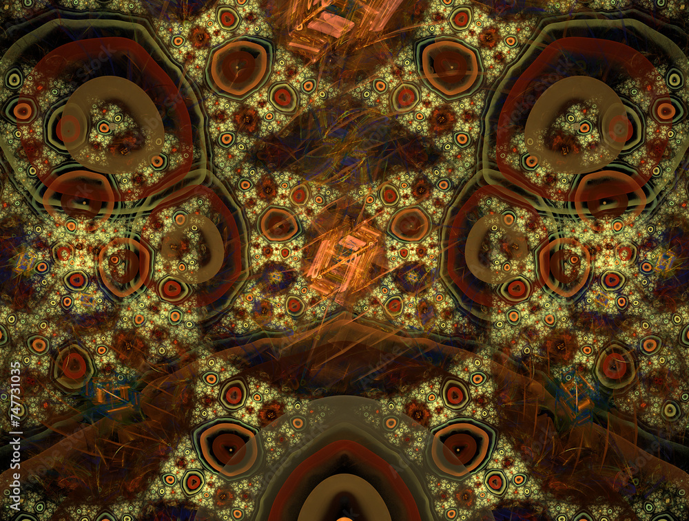 Imaginatory fractal abstract background Image Imaginatory fractal abstract background Image
