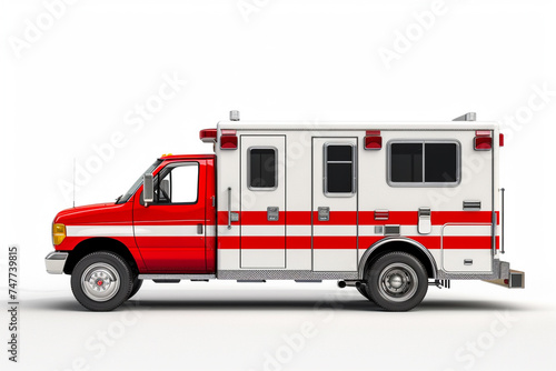 isolate ambulance on white background © toonsteb