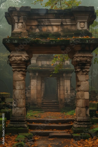**Ancient Ruins Photo 4K