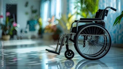 wheel chair in hospital