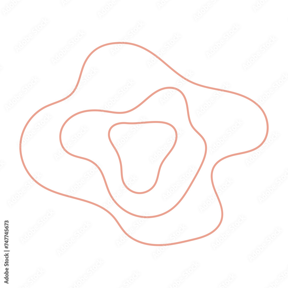 Abstract Line Shape Abstract Line Shape