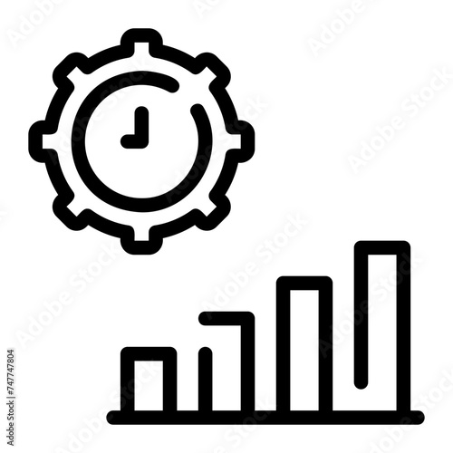 efficiency line icon