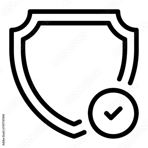reliability line icon