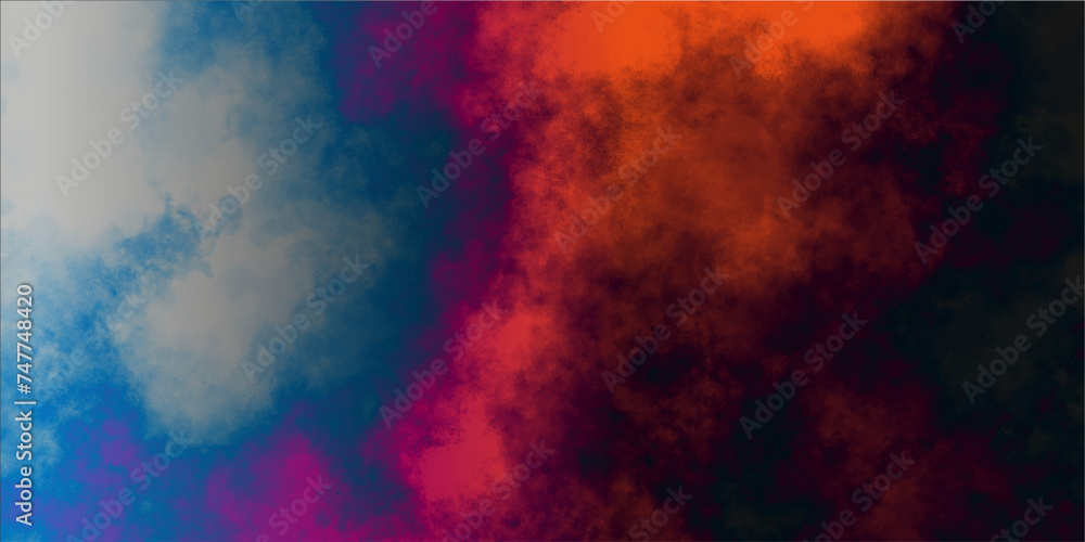 Colorful smoke swirls overlay perfect.realistic fog or mist,vector cloud for effect.cloudscape atmosphere.smoke isolated nebula space reflection of neon mist or smog powder and smoke.
