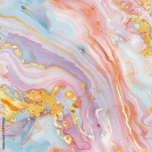a pastel marble stone texture pattern in the style of opal with a splash of gold, background hd 16k --tile --style raw Job ID: e73232ff-6c1c-4649-bd1d-b1f5bd12ab95