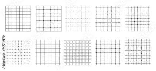 Minimalist Square Grid
