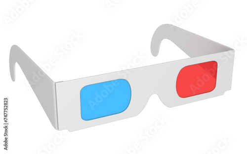 Isolated 3d Glasses