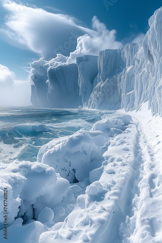 **Frozen Tundra Photo 4K